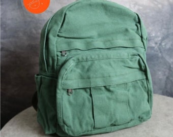 Canvas Backpack For School, Travel Backpack