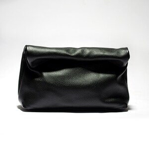 Genuine Leather Bag,  Clutch Bag, Foldover clutch bag,  Clutch bag for Women, Luxury Bag, Gift for Her