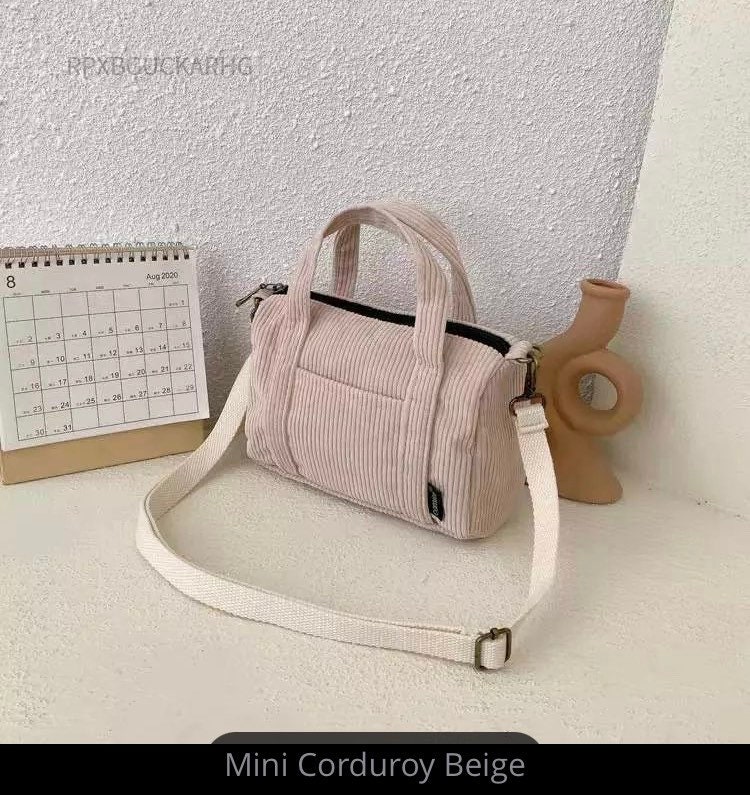 Mini Corduroy Tote Bag Eco Friendly Bag Vintage Crossbody - Etsy UK