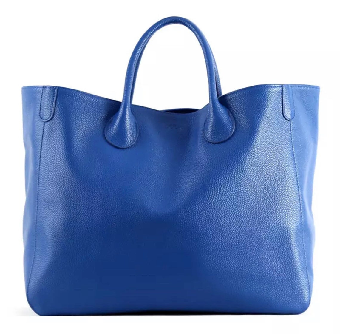 Oversized Leather Bag Genuine Cowhide Leather Bag Ultra Soft Etsy UK