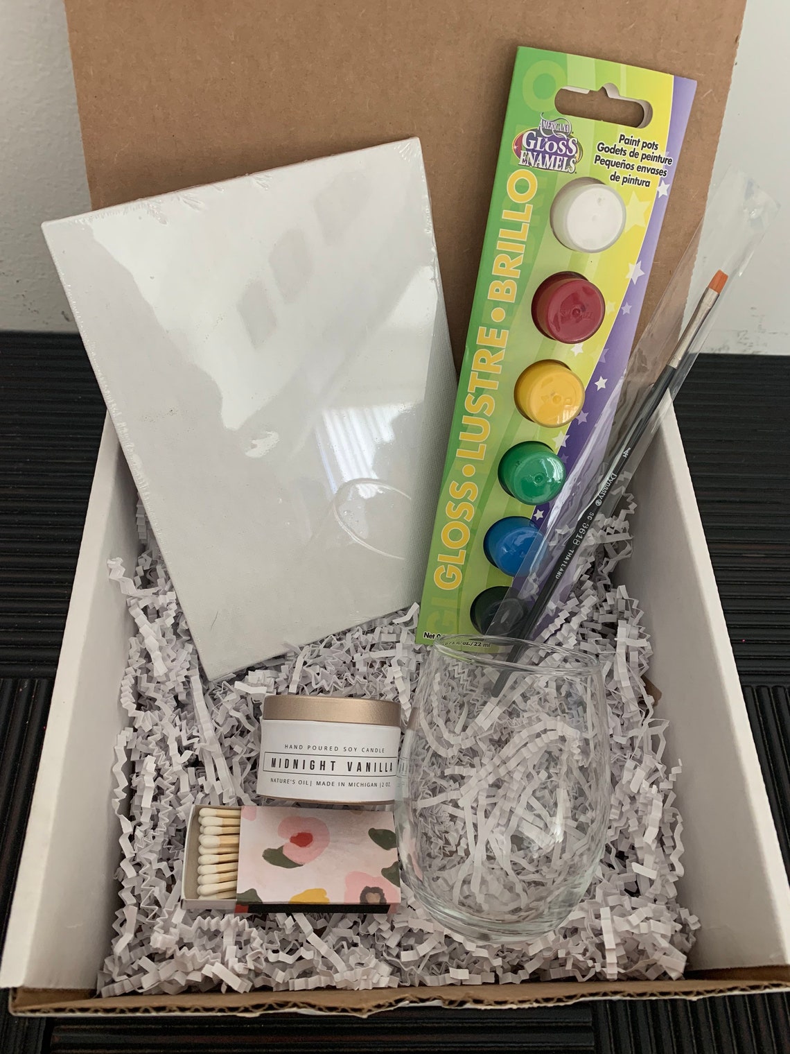 Paint Night Gift Boxes Etsy