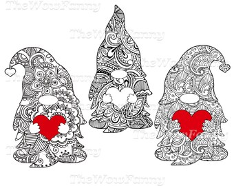 Download Gnome Mandala Svg Etsy