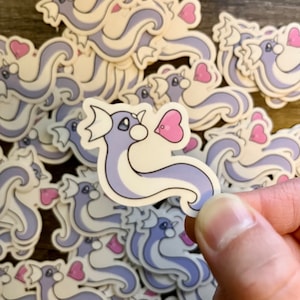 Water dragon mini sticker