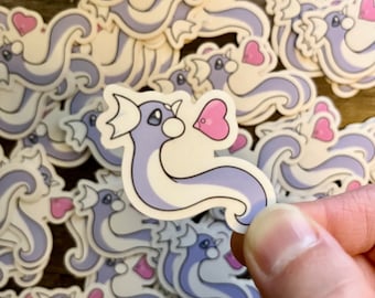 Water dragon mini sticker