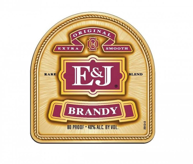E&J Brandy Edible Image Etsy