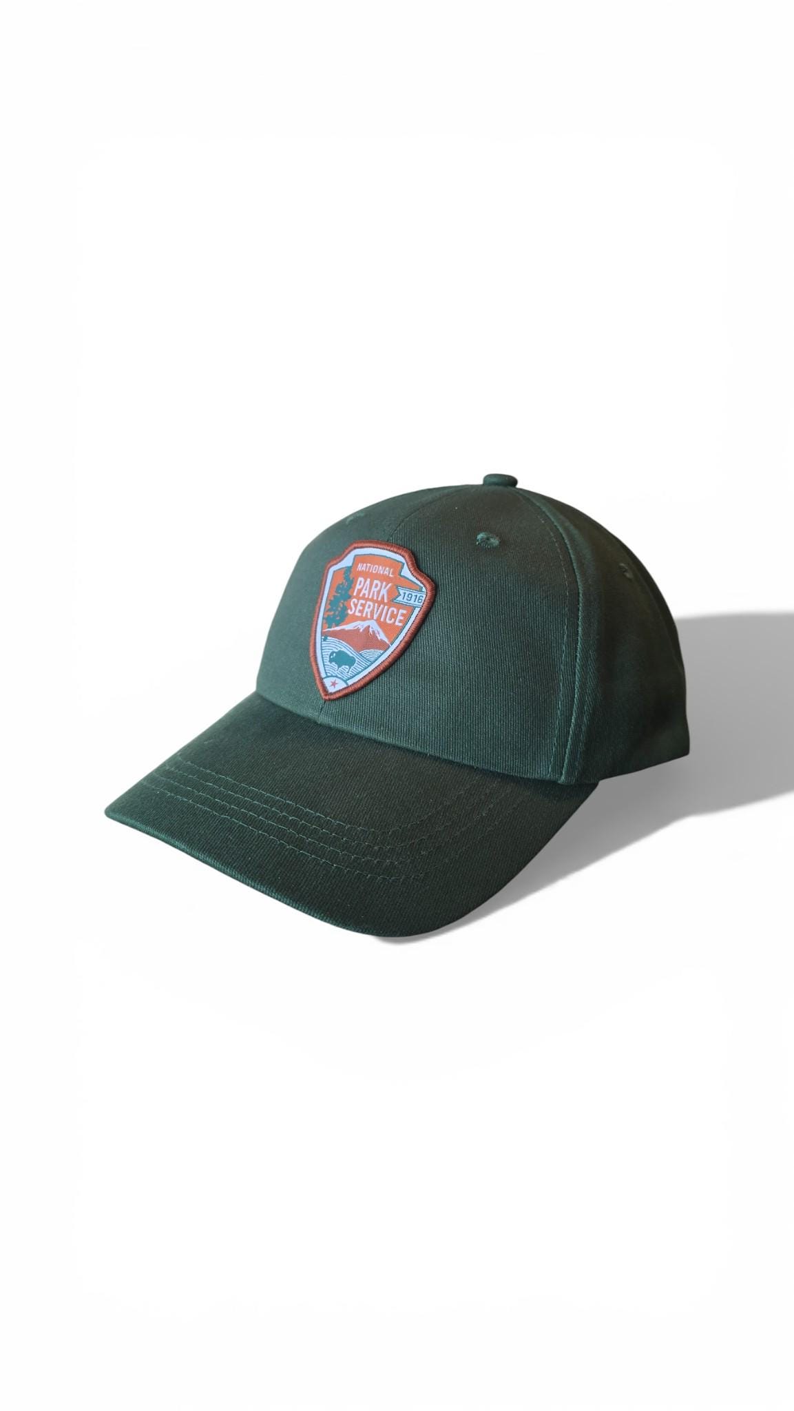 Casquette Snapback Vintage National Park Service - Taille S/M - Fabriquée Aux USA - Occasion Très Bon état