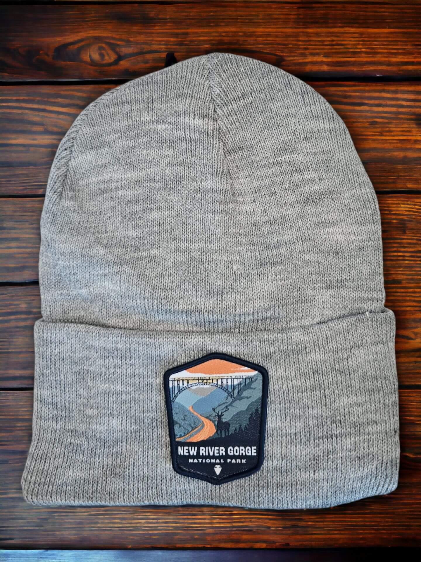 New River Gorge National Park Beanie New River Gorge National Park Beanie - Etsy main image 3
