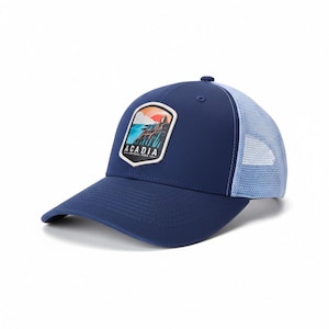 Acadia National Park Hiking Cap | Outdoor Adventure Trucker Hat for Nature Enthusiasts & Explorers