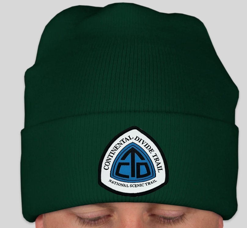 Continental Divide Trail Beanie With CDT Patch - Etsy display picture 3