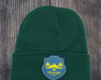 Parks Project Hat Beanie PNW Pacific Northwest Trail Beanie Fall Autumn Winter Parks Project | Accessories | Parks Project Civilian  main image 4