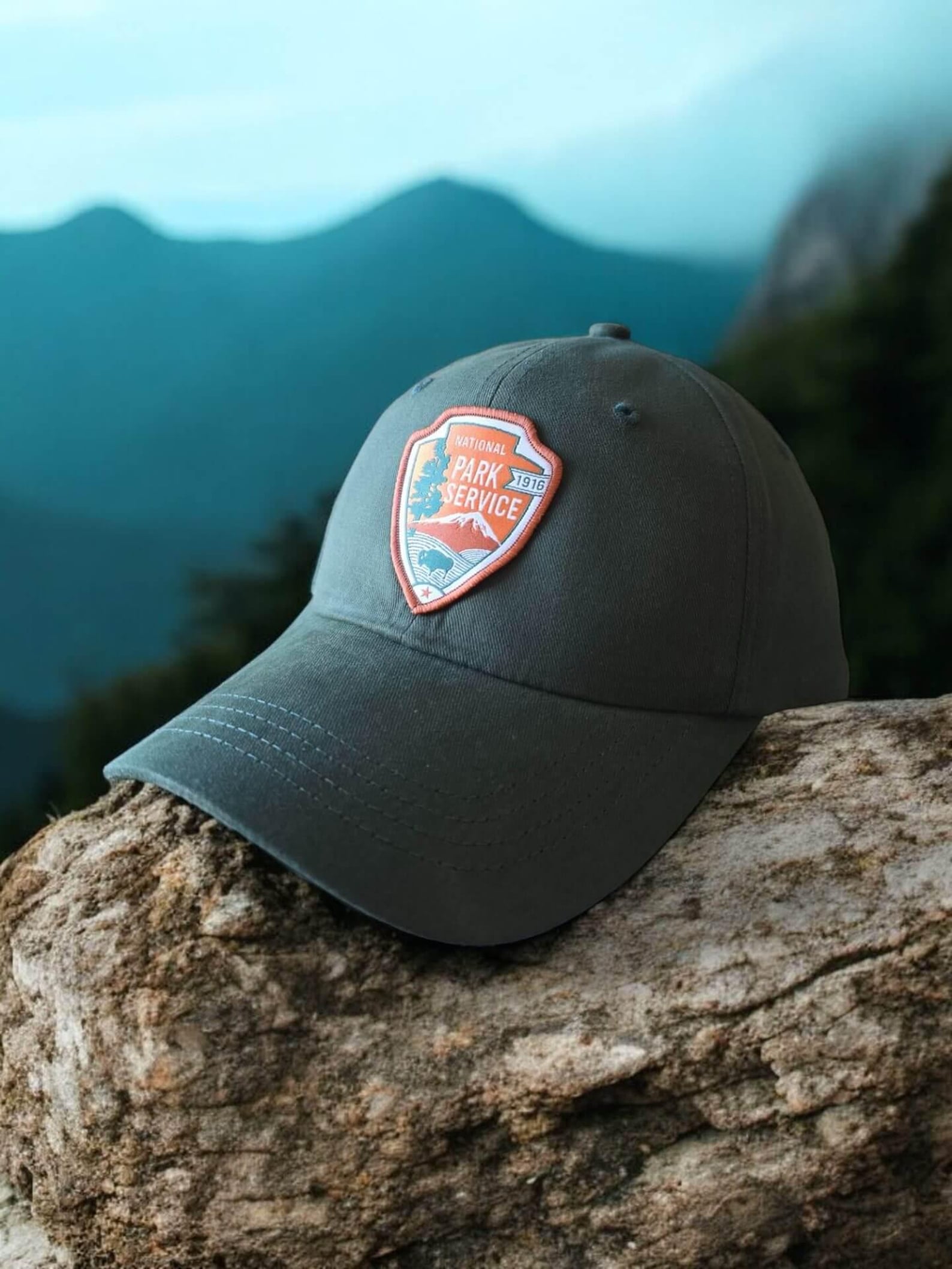 National Park Service Ranger Hat - Low Profile NPS Baseball Cap for ...