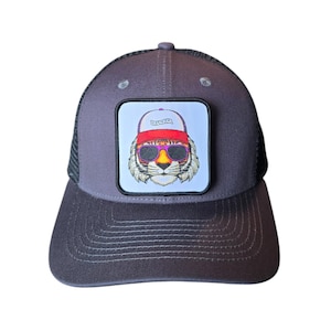 Unique Tiger Design Trucker Snapback Baseball Cap for Men and Women