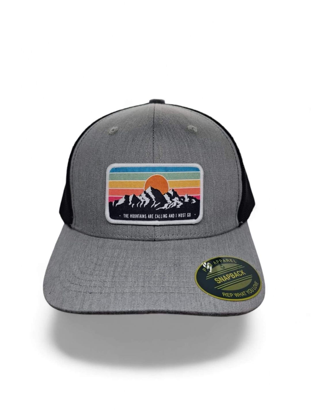 Made for the Mountains Trucker Hat in Black
