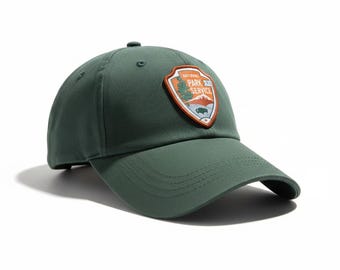 National Park Service Ranger Hat - Low Profile NPS Baseball Cap for Outdoor Enthusiasts & Collectors