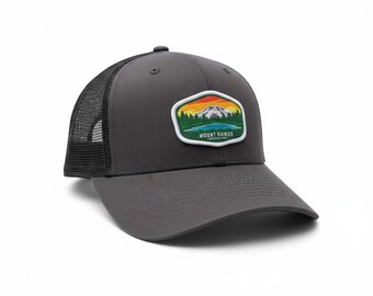 Mount Rainier Washington Park Cap Men Snapback