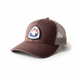 Arizona Trail-wandelhoed - Arizona National Scenic Trail Snapback - Truckerhoed van mesh voor backpacken, buitensporten en cadeaus