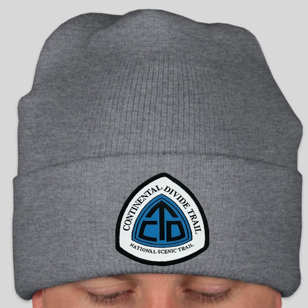 Continental Divide Trail Beanie with CDT  Patch