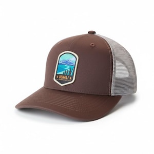 Denali National Park Trucker Hat – Embroidered Alaska Hiking Cap
