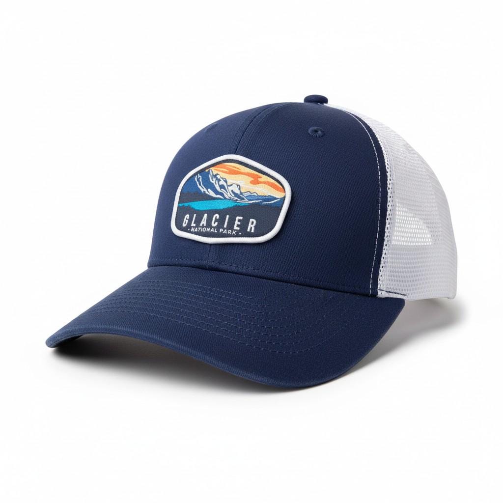 Glacier Park Almost NEW trucker hat/cap Glacier Park Almost NEW trucker hat/cap - stein-coach.com main image 4