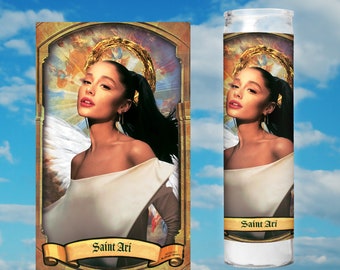 Ari Saint Prayer Votive Parody Candle - digital Art