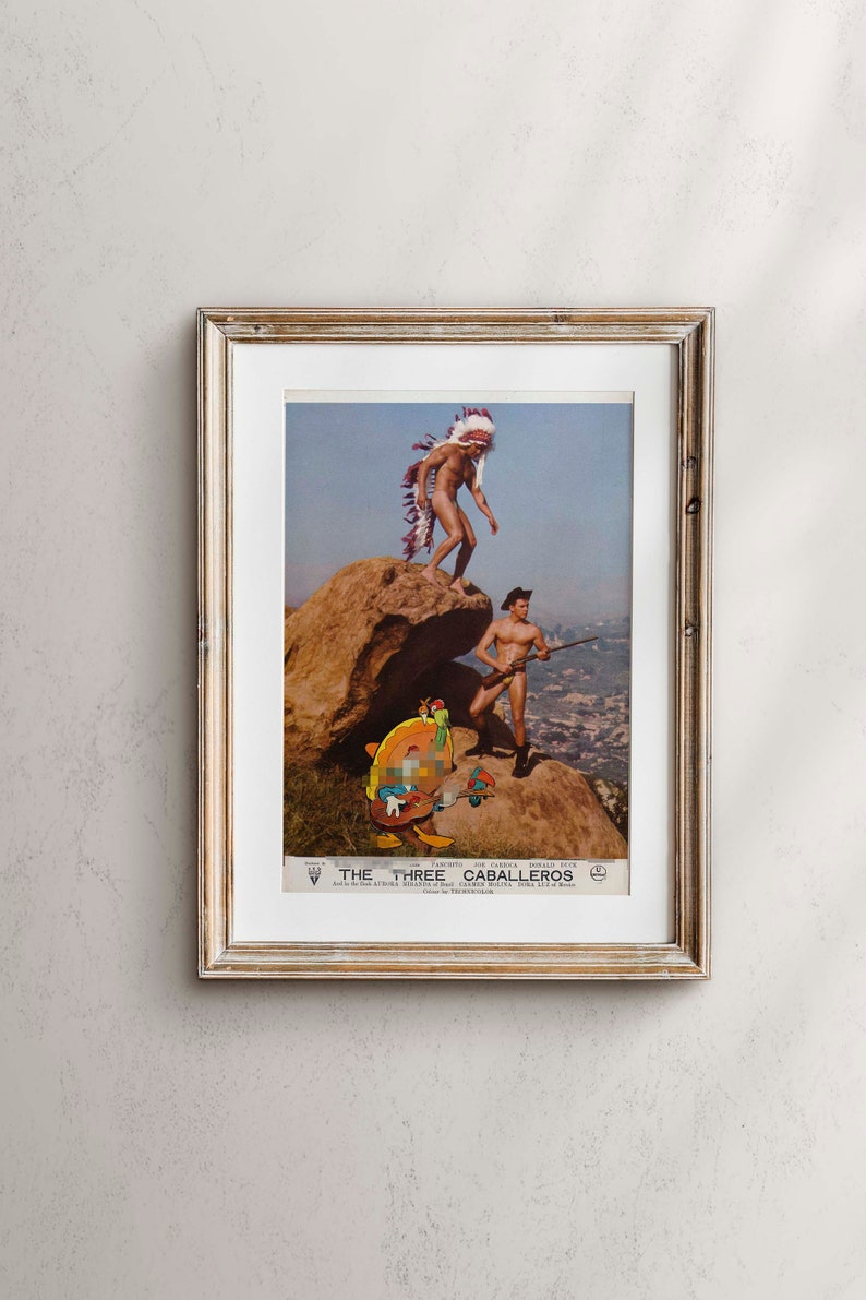 El Trio Queer Collage Art Print Etsy