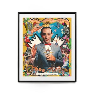 R.I.Pee Wee - Collage Art Print