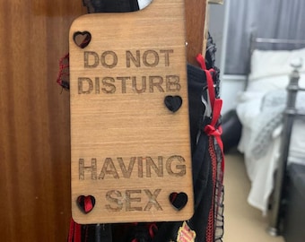 Sexy Do Not Disturb Signs - Etsy UK