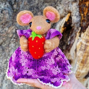 Miss Mousy / Needle-felt