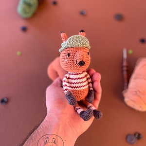 Crochet Pattern - Will Squirrel (PDF file)