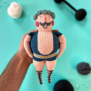 Crochet Pattern - Louis Strongman (PDF file)