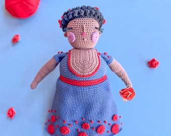 Patrón de crochet - Mercedes la diva hechizante (archivo PDF)