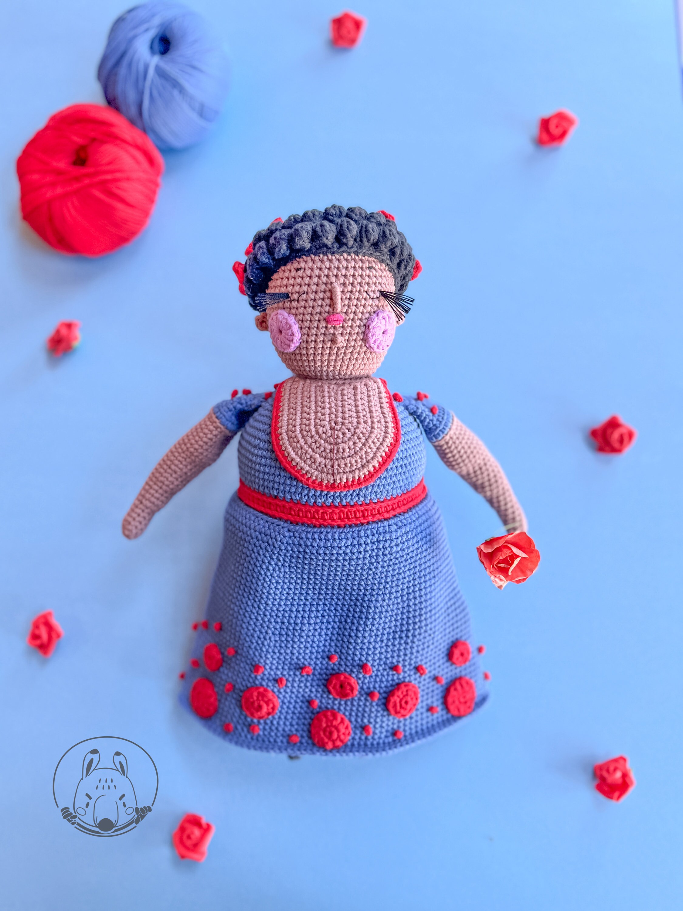 Crochet Pattern - Mercedes the Bewitching Diva (PDF file)