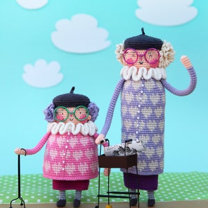 Patrón de crochet - Los amigos de la marcha nórdica (archivo PDF)
