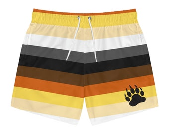 Bear Pride Swim Trunks