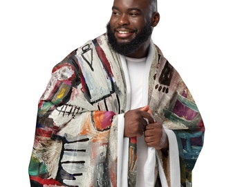Cobertor sherpa Envy Arte original de Mark Poteat