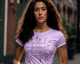 Camiseta Didiri, Reflexão Espiritual, Empoderadora e Relaxada