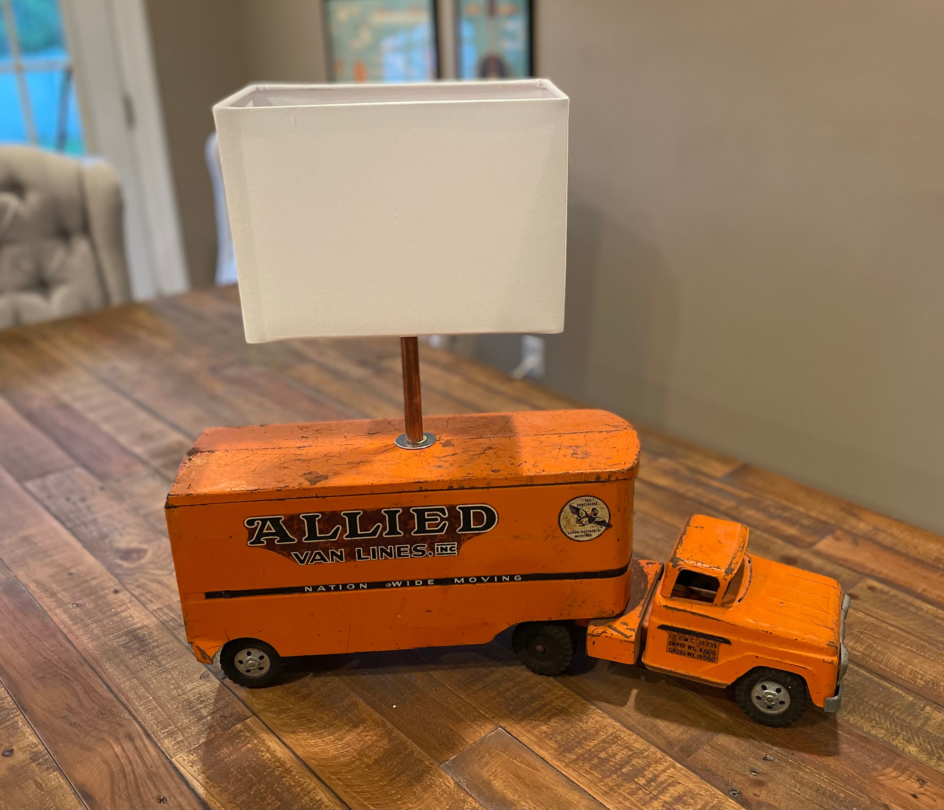Vintage Truck Lamp Etsy