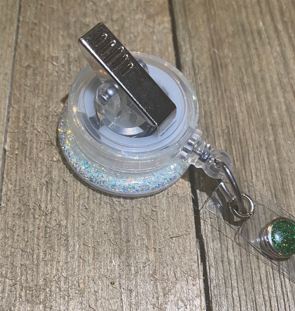 Green eyeball badge reel optometry badge reel ID holder Etsy