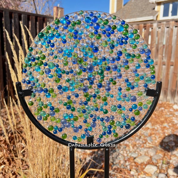 Bubble Dot Garden Sculpture - yard art