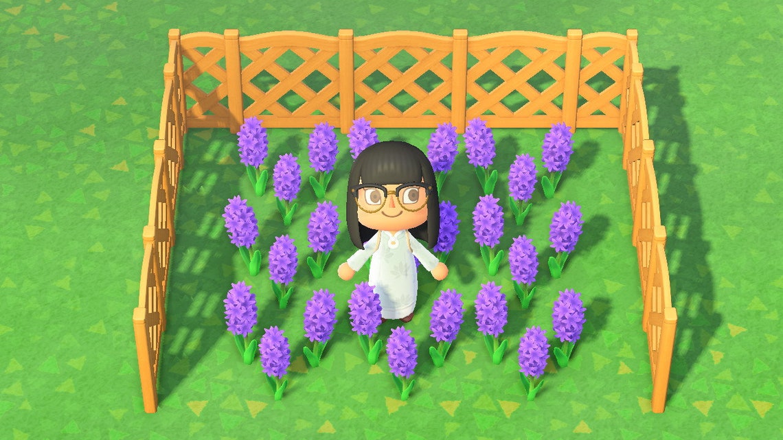 PURPLE HYACINTH Animal Crossing New Horizons ACNH Hybrid | Etsy
