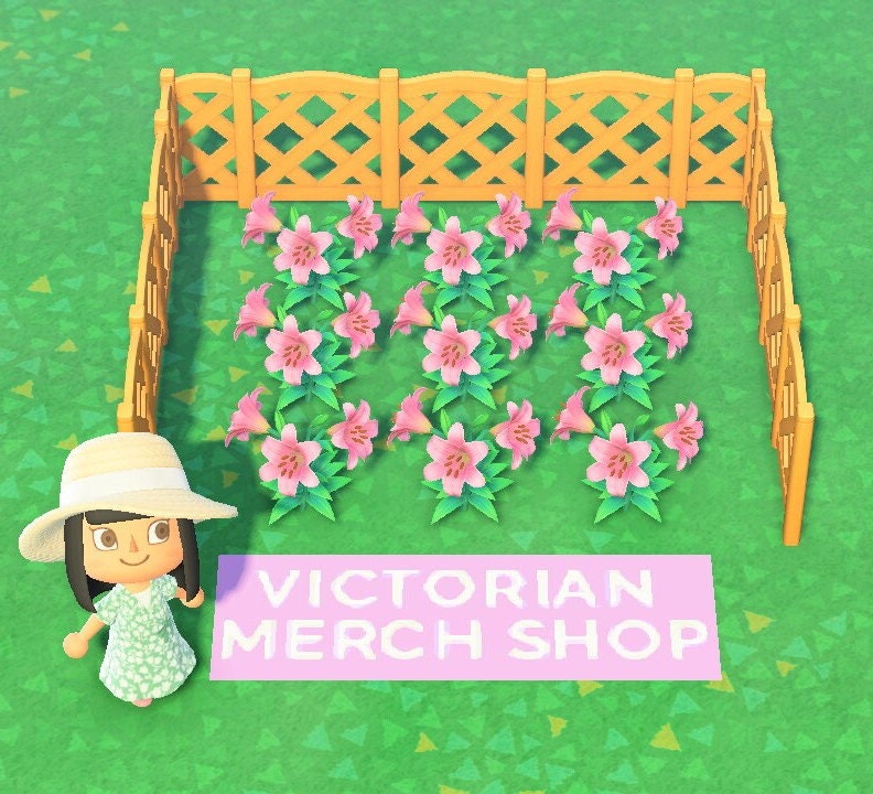 PINK LILIES Animal Crossing New Horizons ACNH Hybrid Flower Etsy