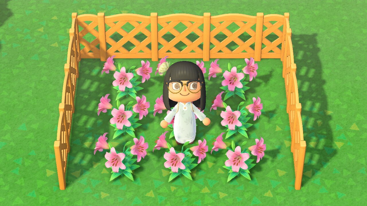 PINK LILY Animal Crossing New Horizons ACNH Hybrid Flower Etsy