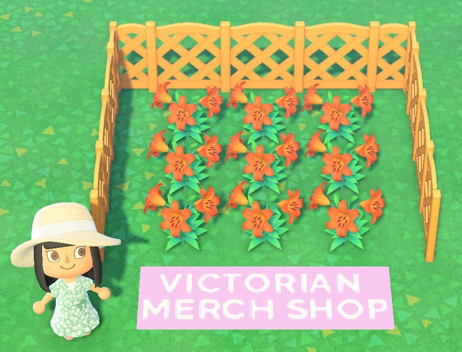 ORANGE LILIES Animal Crossing New Horizons ACNH Hybrid Flower Etsy