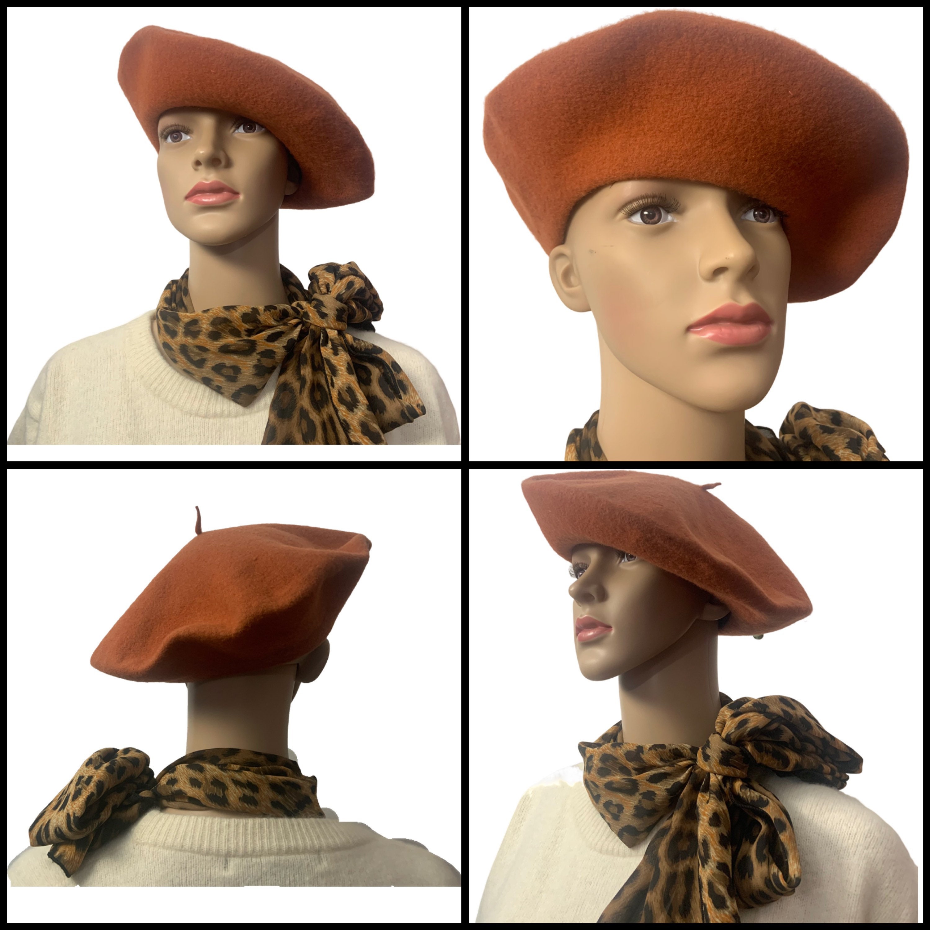 Vintage 100% Wool Lordsberet Made in South Africa French  display picture 3