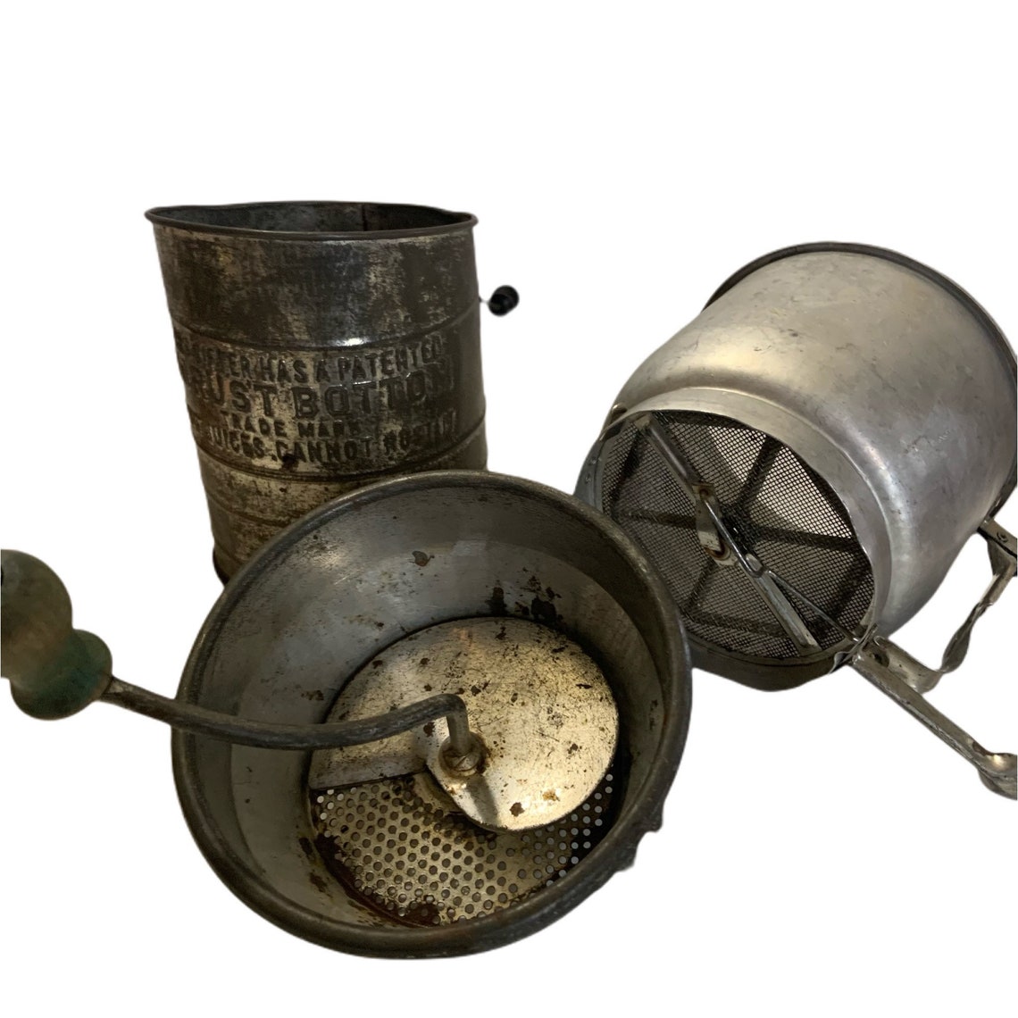 Vintage Farmhouse Rustic Kitchen Sifters Foley Patented No Etsy