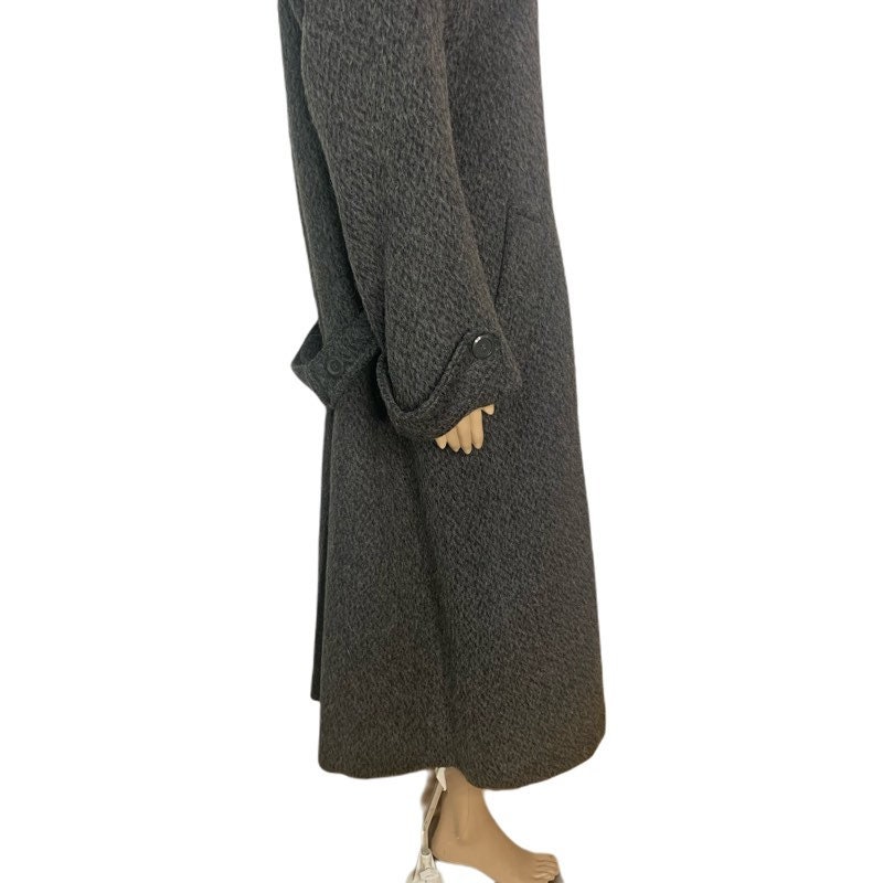 Vintage 60's Central Park Balmacaan Style Wool Mohair Lama