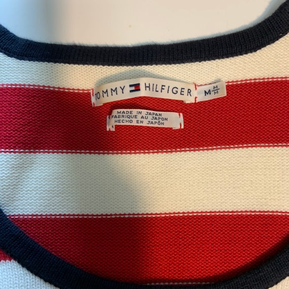 Vintage 1990’s Tommy Hilfiger Flag 4th Of July Sl… - image 10