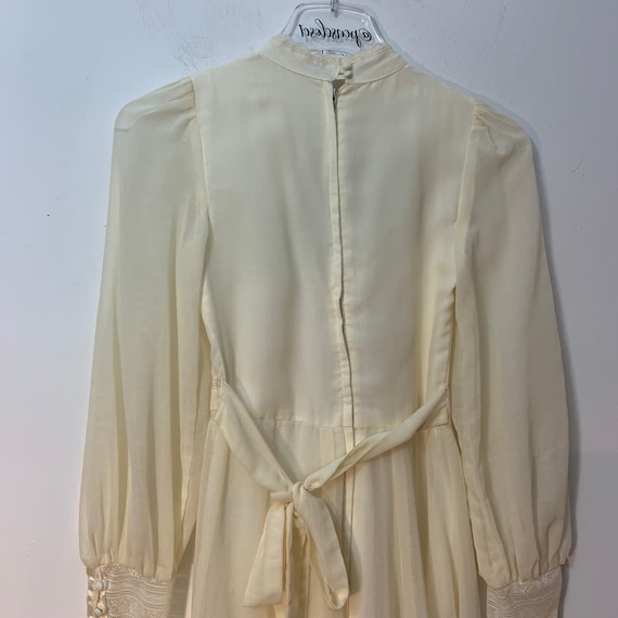 Sale! 1970’s Gunne Sax Vintage Cream Victorian Pr… - image 6