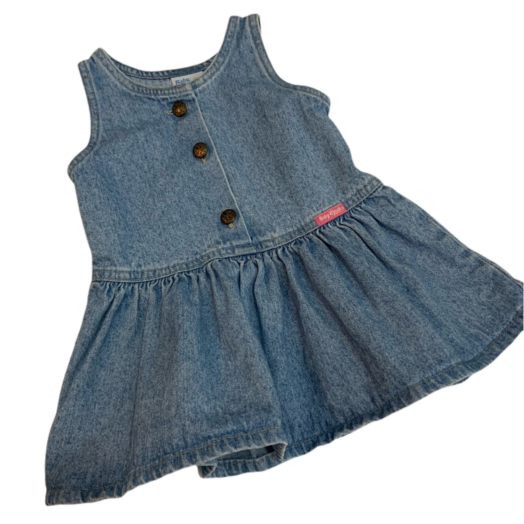 Vintage Baby Bgosh Oshkosh Toddler Blue 