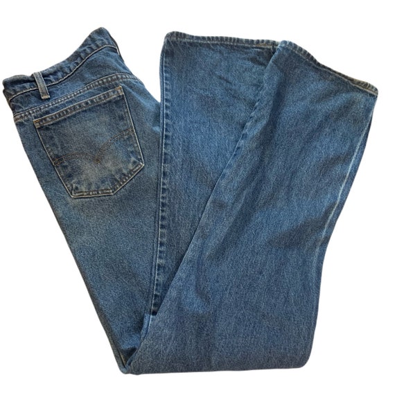 Rare Vintage Levi’s 517 1970’s 100% Cotton Blue D… - image 7